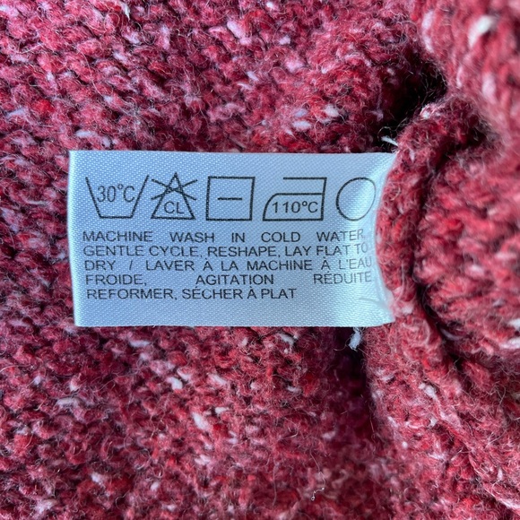 One in One Two-Way Zipper Wool Knit Jacket Size Small - Picture 8 of 12